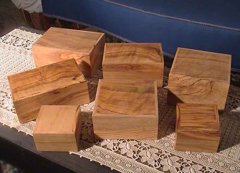 David Irlam olivewood boxes.